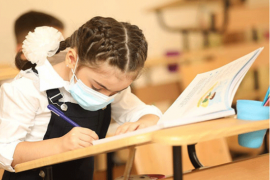 Bu məktəbdə əyani dərslər BƏRPA EDİLDİ