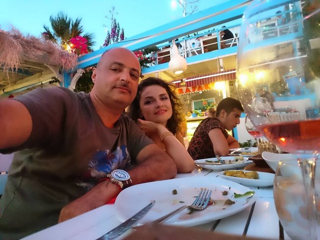 "Lider" TV-nin prezidenti xanımı ilə - FOTOLAR