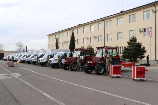 Türkiyə Gürcüstanı xüsusi texnika ilə təchiz edib - FOTO
