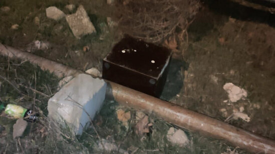 Bakıda içərisi pulla dolu seyf oğurlandı - ANBAAN VİDEO