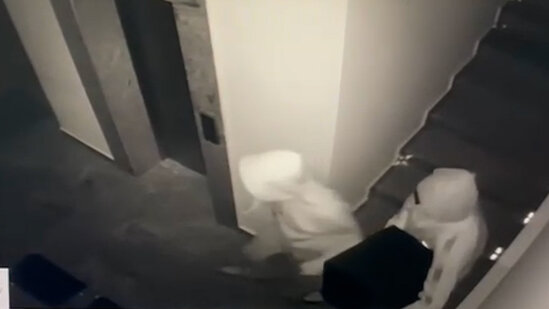 Bakıda içərisi pulla dolu seyf oğurlandı - ANBAAN VİDEO