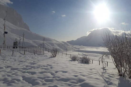 Azərbaycanda qar yağdı - FAKTİKİ HAVA