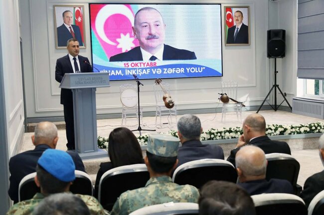 Yevlaxda "İnam, inkişaf və Zəfər yolu" adlı tədbir keçirilib
