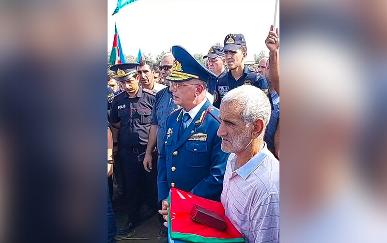 Zərdabda şəhid atası vəfat etdi - Foto