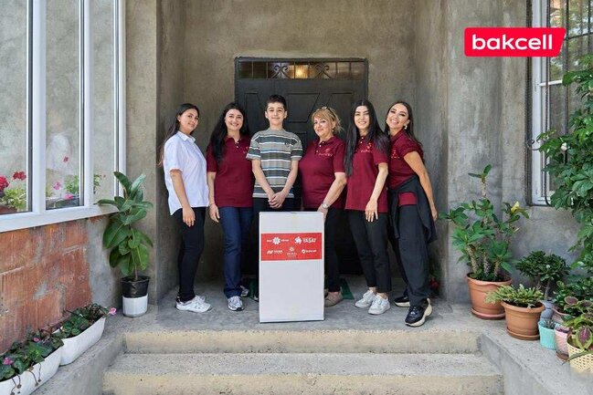 "Bakcell" "YAŞAT" Fondunun "Hədiyyə Karvanı" layihəsinə qoşuldu