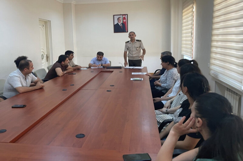 Fövqəladə Hallar Nazirliyi maarifləndirmə tədbirlərini davam etdirir