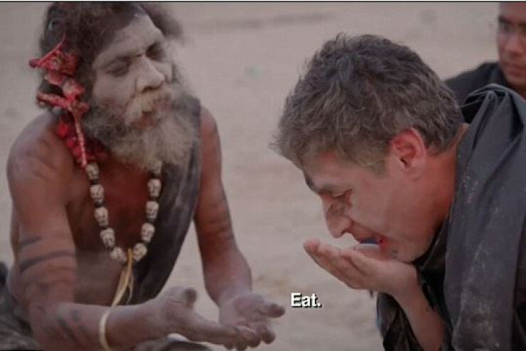 Adamyeyən təriqəti aparıcının başını kəsməklə təhdid etdi - VİDEO