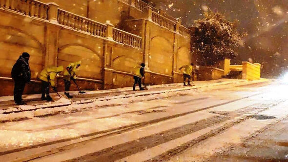 BŞİH-in kommunal strukturları gecə gücləndirilmiş iş rejimində çalışıblar - FOTO