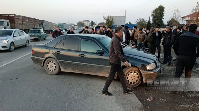 İmişlidə motosiklet avtomobillə TOQQUŞDU: Ata və oğlu ÖLDÜ