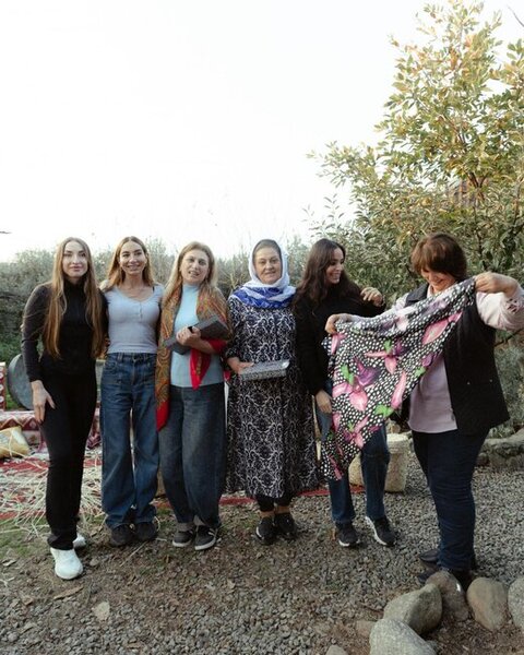 Prezident ailəsi Lənkəranda fermer təsərrüfatı ilə tanış oldu - Fotolar