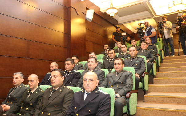 Hərbi Prokurorluqda milli prokurorluq orqanlarının yaradılmasının 106-cı ildönümünə həsr olunmuş mərasim keçirilib