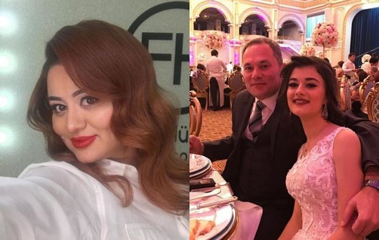 Bu da Vəfanın əri ilə qızı - FOTO