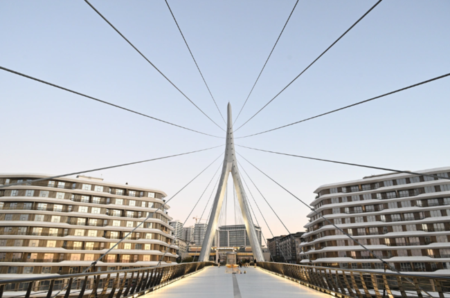 Prezident İlham Əliyev "Bakı Ağ Şəhər"də olub