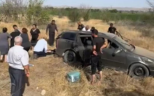 Şəhid ailəsi qəzaya düşdü - 5 nəfər yaralandı