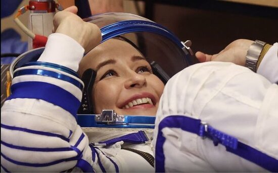 Tarixdə ilk: Aktyorlar film çəkilişi üçün kosmosa yollandılar - FOTO - VİDEO