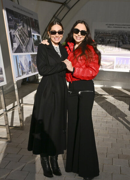 Prezidentlə ailəsinin "Ağ Şəhər"dən - Fotoları