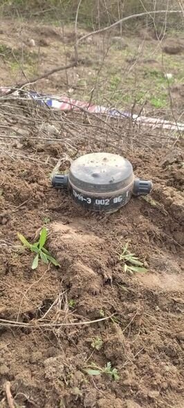 İran-Azərbaycan sərhədində 38 mina aşkarlanıb - FOTO