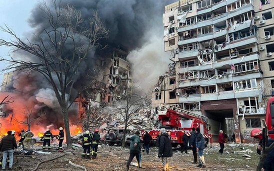 Rusiya Ukraynada irimiqyaslı raket hücumu həyata keçirib, yaralananlar var