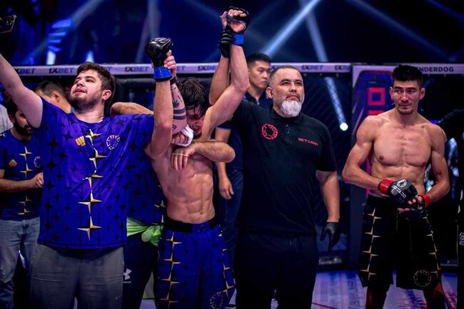 Fərid Əlibabazadə "Octagon" liqasında çempion olub - FOTO