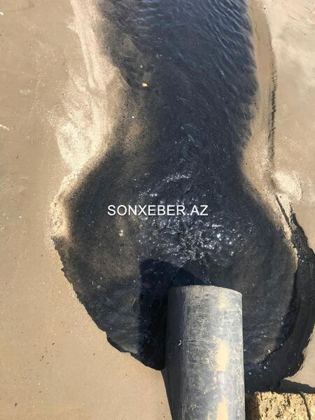 Novxanı dənizində İYRƏNC MƏNZƏRƏ: Kanalizasıya suyu axıdılır – FOTOFAKT