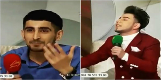 Efirdə ekstransenslə dava düşdü: "Kişi ördəyi, efiri tərk etsən yaxşı olar" (VİDEO)