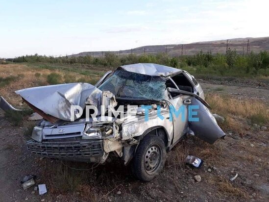 Bakı-Quba yolunda AĞIR QƏZA: 3 nəfər yaralandı – FOTOLAR