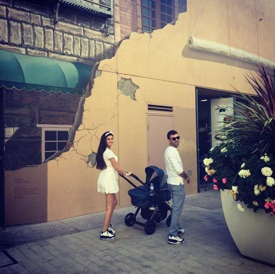 Cavidan əri və oğlu ilə - FOTO