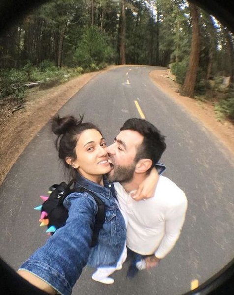 Cavidan əri və oğlu ilə - FOTO