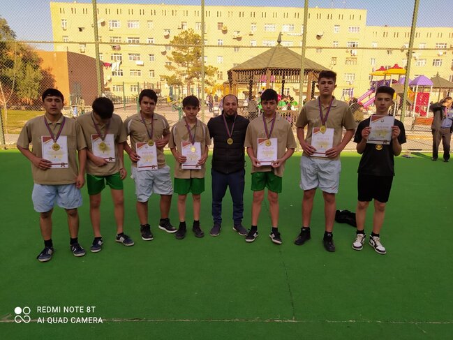 Suraxanı rayonunda "Böyük Zəfər" məhəllələrarası mini futbol yarışlarının rayon turu başa çatıb