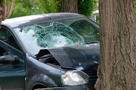 Avtomobil ağaca çırpıldı, sürücü öldü