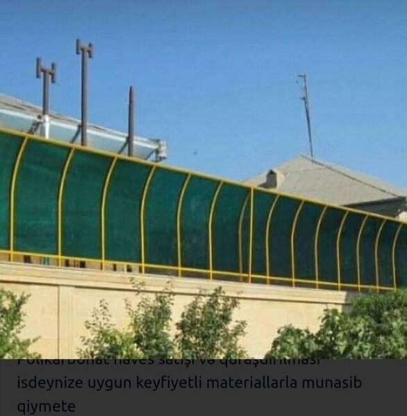 Polikarbonat quraşdırılması