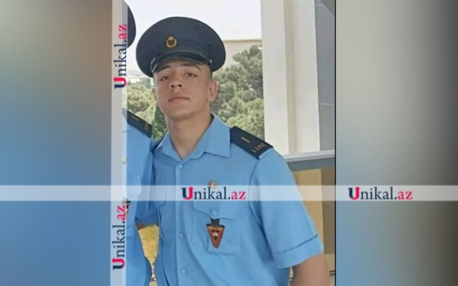 Atası ilə birlikdə ölən gənc kursant imiş - FOTO