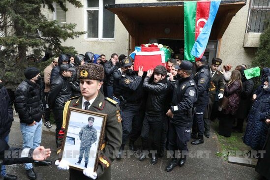 Şuşada şəhid olan əsgər İkinci Şəhidlər xiyabanında dəfn olunub