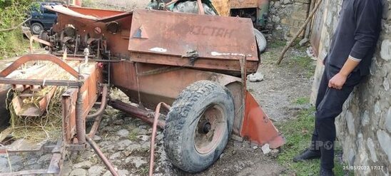 Şəkidə qəzaya düşməmək üçün özünü traktordan atan sürücü öldü - FOTO