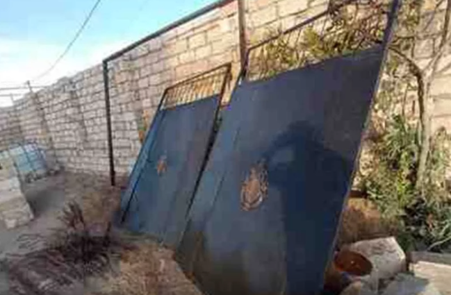 Dəmir darvazaları oğurlayanlar saxlanıldı