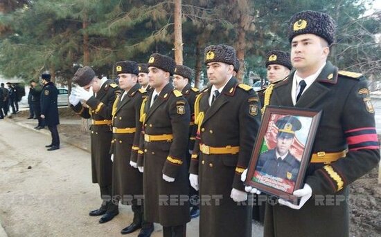 Kəlbəcərdə şəhid olan hərbi qulluqçu dəfn edilib - YENİLƏNİB + FOTO