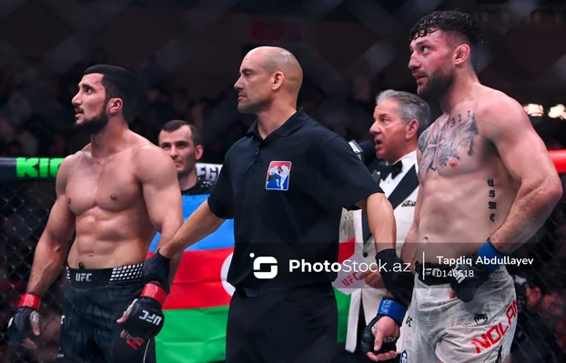 "UFC Fight Night Baku": Fərman Həsənov amerikalı rəqibini məğlub etdi