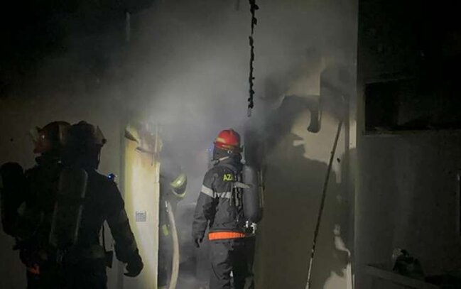 Yasamaldakı yanğında ölən Samirin GÖRÜNTÜSÜ - FOTO