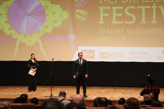 Bakıda 1-ci Braziliya Film Festivalının açılış mərasimi baş tutdu - FOTO-VİDEO