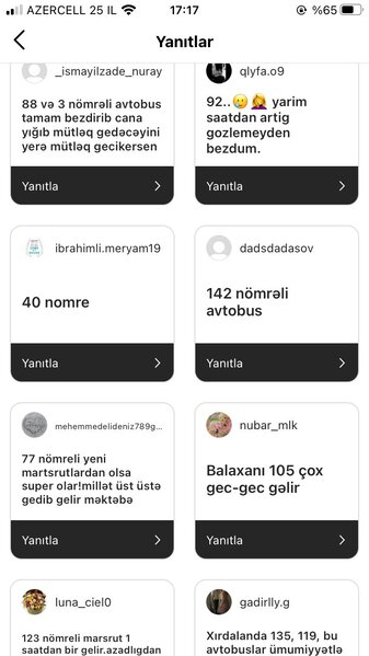 Əhali hansı avtobuslardan şikayətçidir? - SORĞU