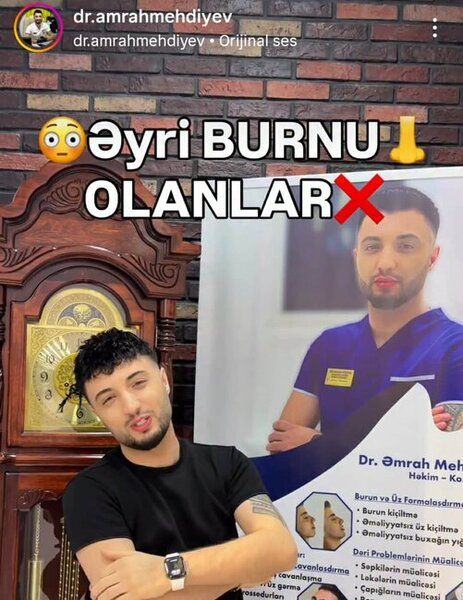 "Dr.AmrahMehdiyev" özəl kurslar keçərək özünü necə həkim elan edib? - Araşdırma