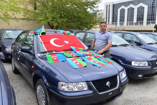 Nazirlik 47 nəfərə avtomobillərin açarını təqdim etdi - FOTOLAR