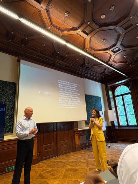 Ginekoloq Aygün Məmmədovadan Avstriyada uğurlu çıxış - Fotolar