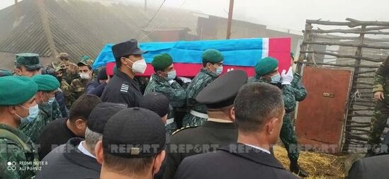 DSX-nin həlak olan hərbi qulluqçusu dəfn edildi - FOTO