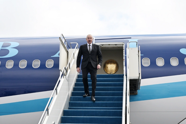 Azərbaycan Prezidenti İlham Əliyev Çində işgüzar səfərdədir