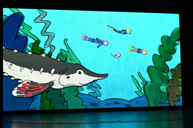 Gəncə Dövlət Dram Teatrında "İsi və Piti" animasiya serialının premyerası olub