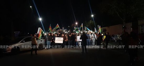 Gəncədə erməni terrorunun qurbanları yad edildi - FOTO