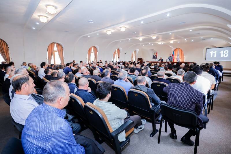 QAİ-da Böyük Qarakilsə rayon icmasının iclası keçirildi - FOTOLAR