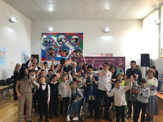 "Musiqi ilə sən daha özəlsən"- Sağlamlıq imkanları məhdud olan uşaqlar üçün TƏDBİR KEÇİRİLDİ