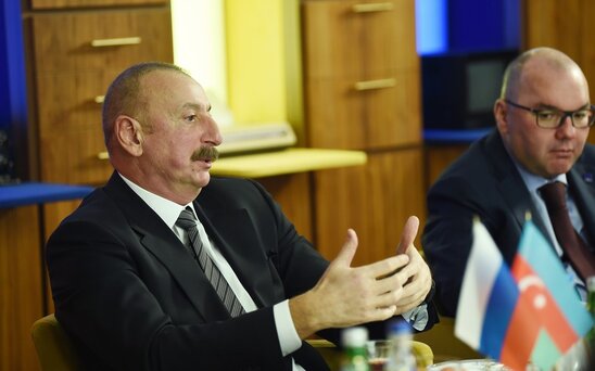 Ильхам Алиев о визите наших депутатов в Ереван